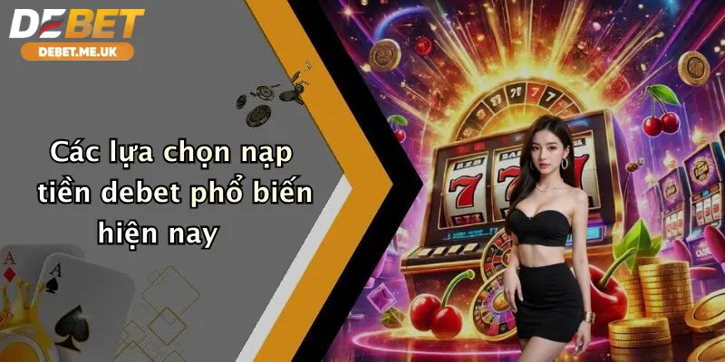 Nạp Tiền Debet 2 Các lựa chọn nạp tiền debet phổ biến hiện nay