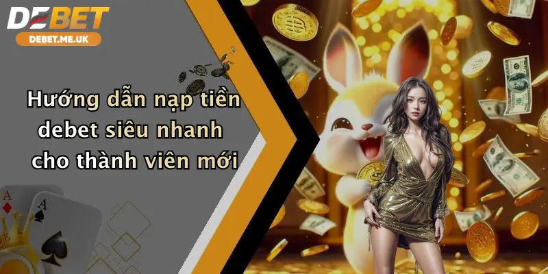 Nạp Tiền Debet 1 Hướng dẫn nạp tiền debet siêu nhanh cho thành viên mới
