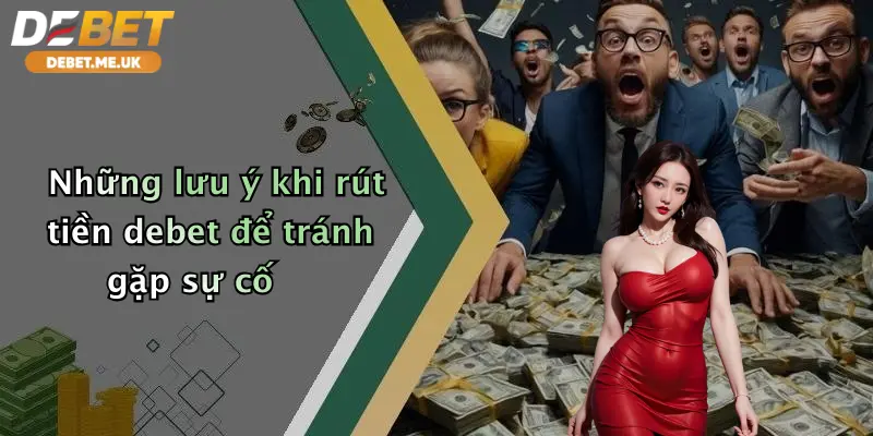 Những lưu ý khi rút tiền debet để tránh gặp sự cố